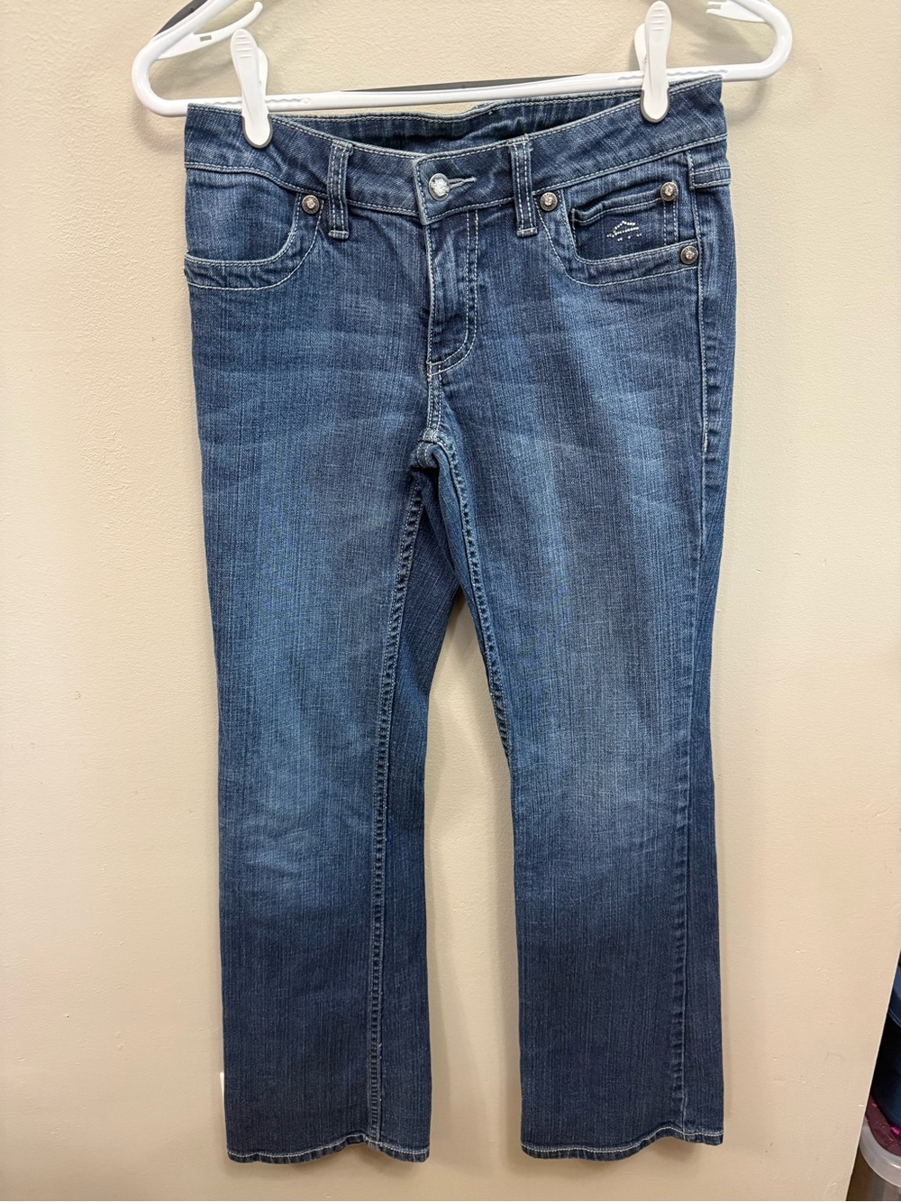 Harley-Davidson Women's Boot Cut Jeans in Blue Size 2